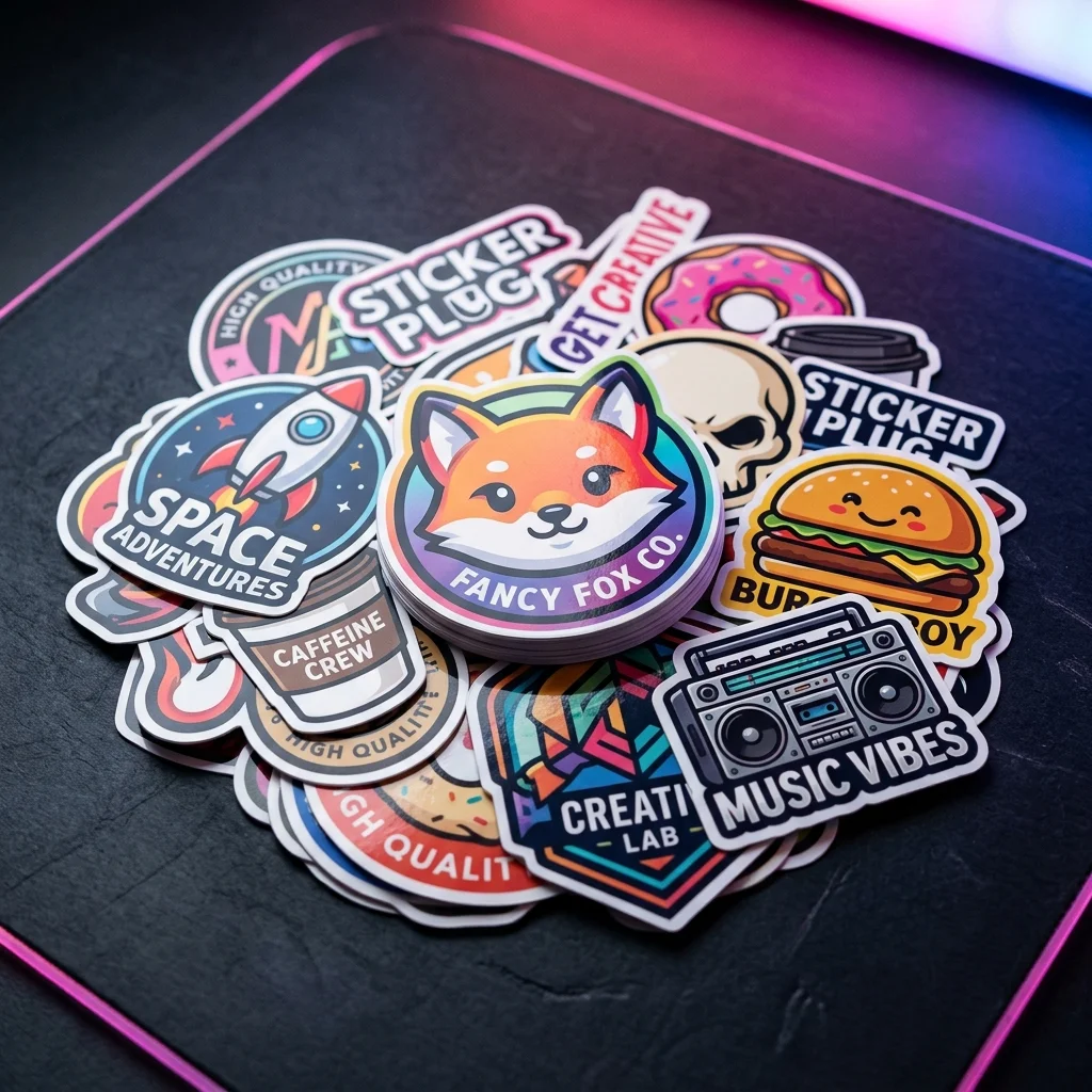 Cetak Stiker Custom